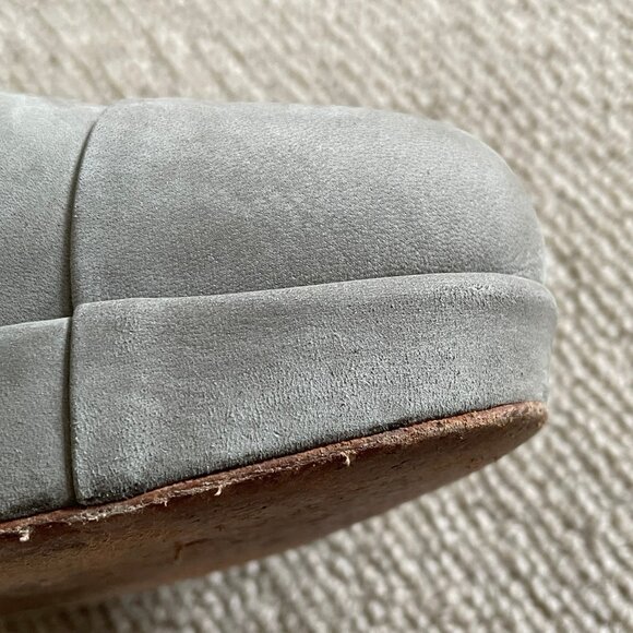 Chanel Green Suede Slingback Pumps, Size 40 1/2 EU - Picture 11 of 15